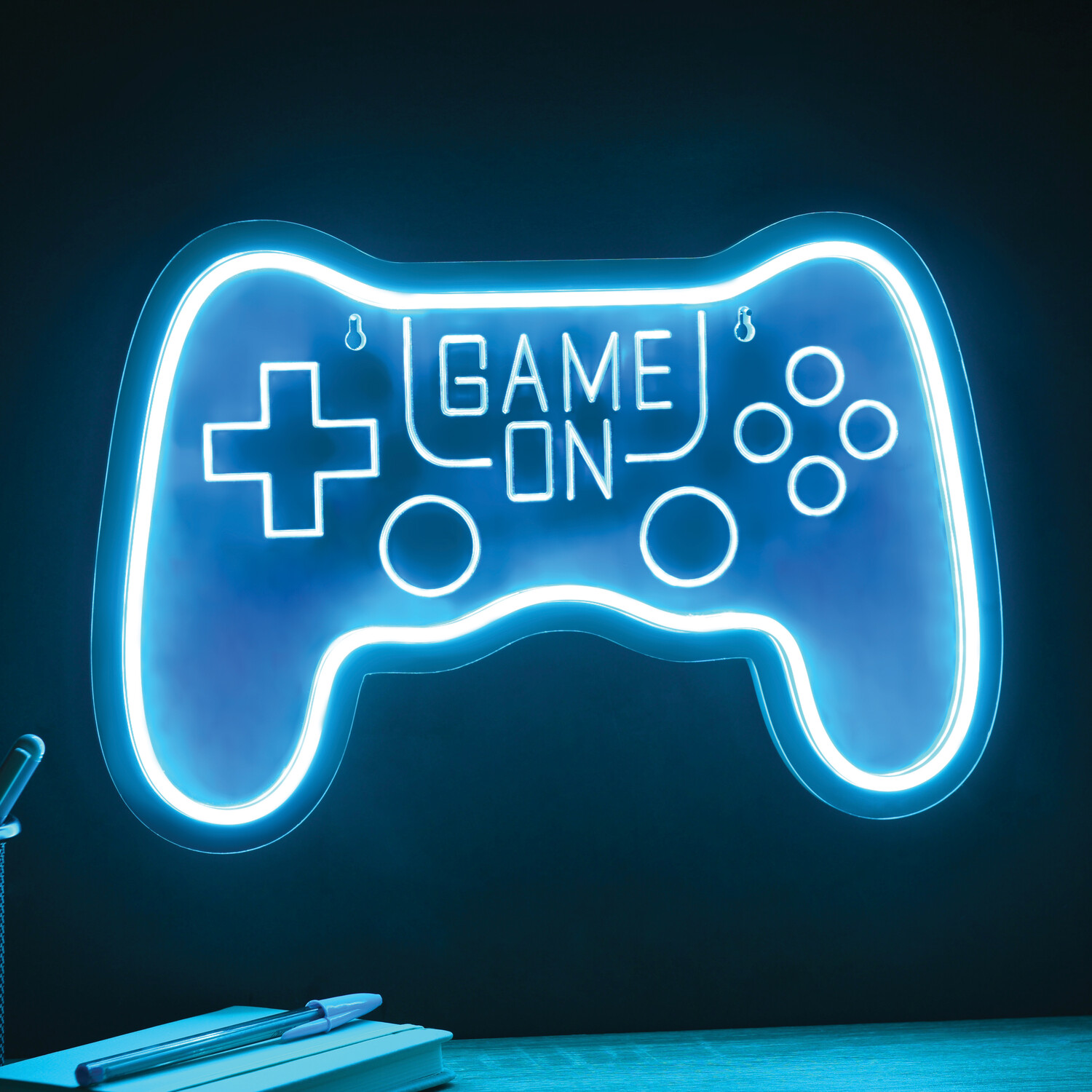 Gamer Mirror LED Neon Light - Multicolour Image 2