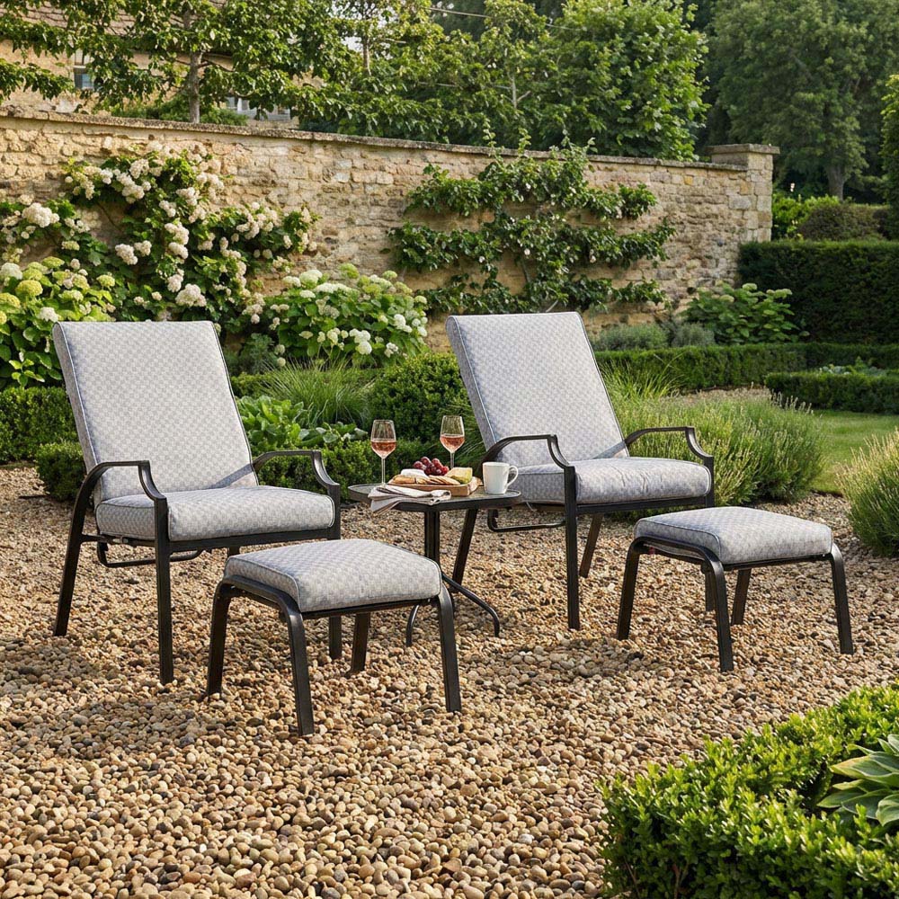 Riviera Bistro Set - Grey Image 5