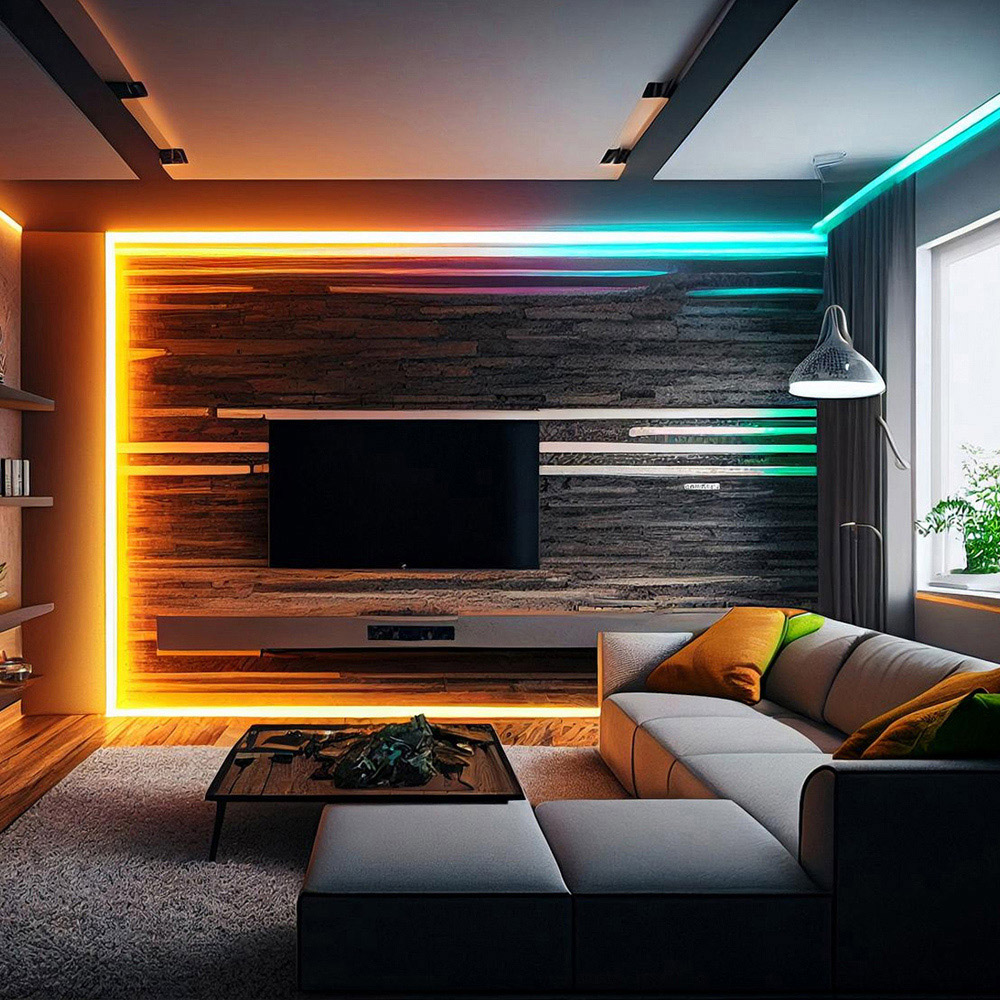 ENER-J 24V RGB LED COB LED Strip Light 5m Image 5