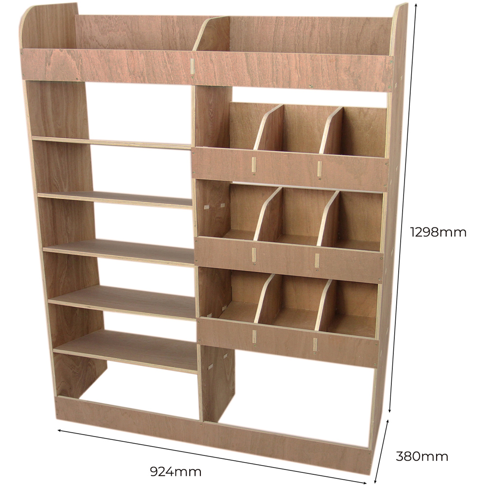 Monster Racking Brown Vauxhall Vivaro SWB Plywood Van Image 5
