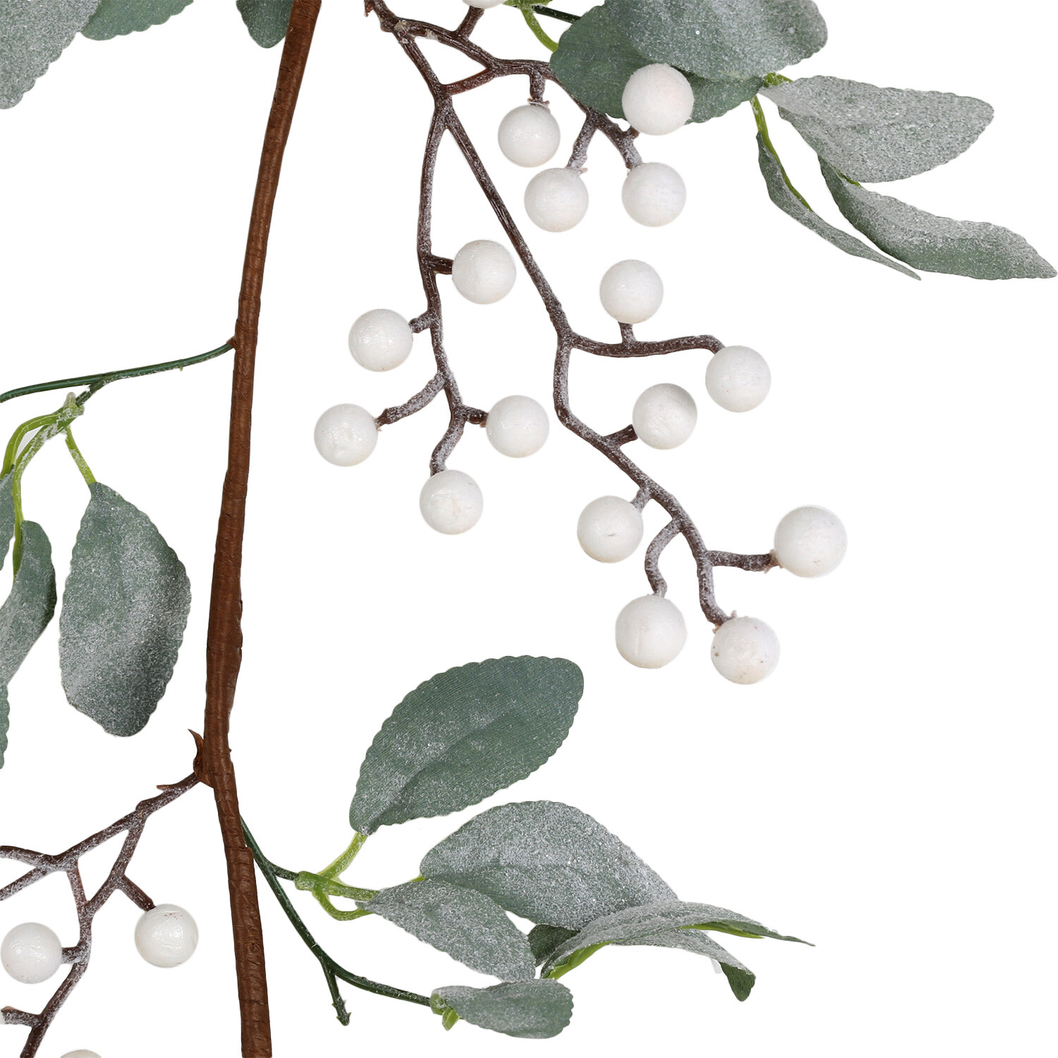 180cm Xmas Berry Garland - Silver Image 2