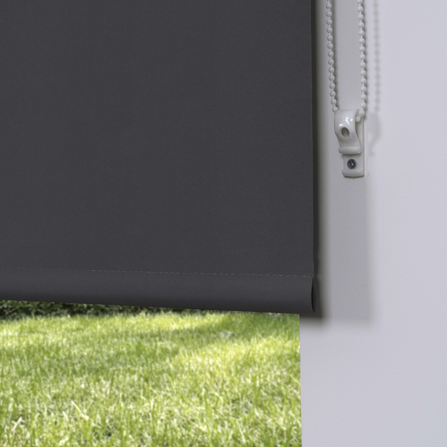 Plain Blackout Blinds - Northern Grey / 120cm Image 2