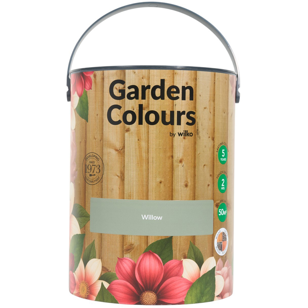 Wilko Garden Colours Willow Wood Paint 5L Image 12