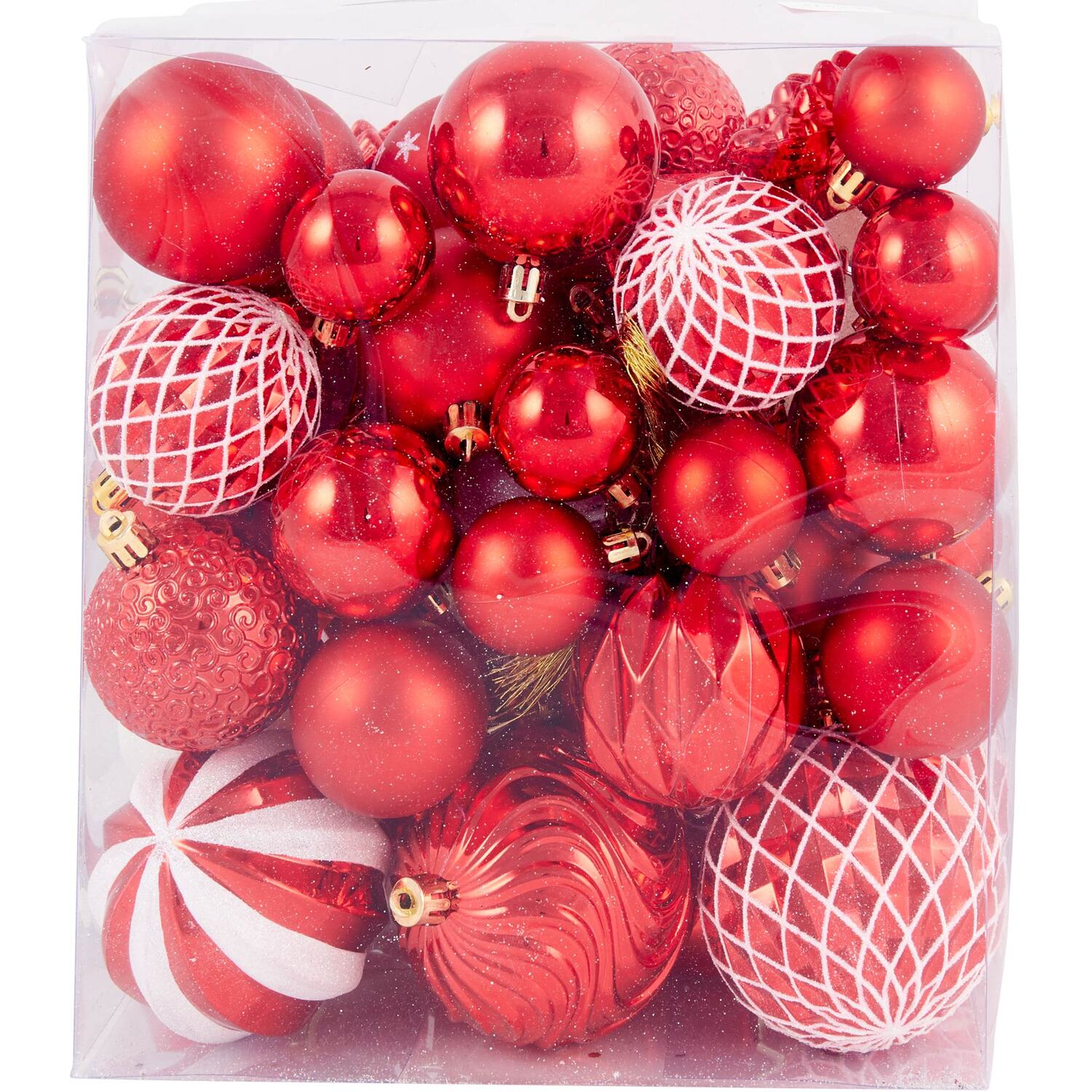 Set of 65 Candy Cane Lane Bauble Pack Image 3