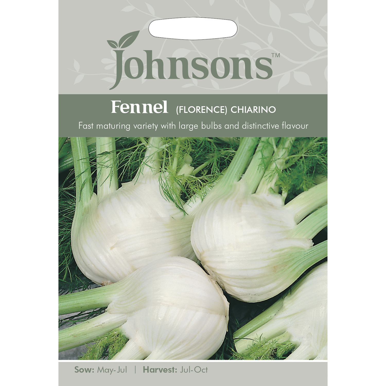 Johnsons Florence Chiarino Fennel Seeds Image 2