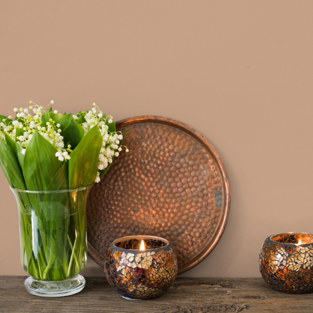 Johnstone's Walls & Ceilings Burnt Sugar Soft Sheen Paint 2.5L Image 4