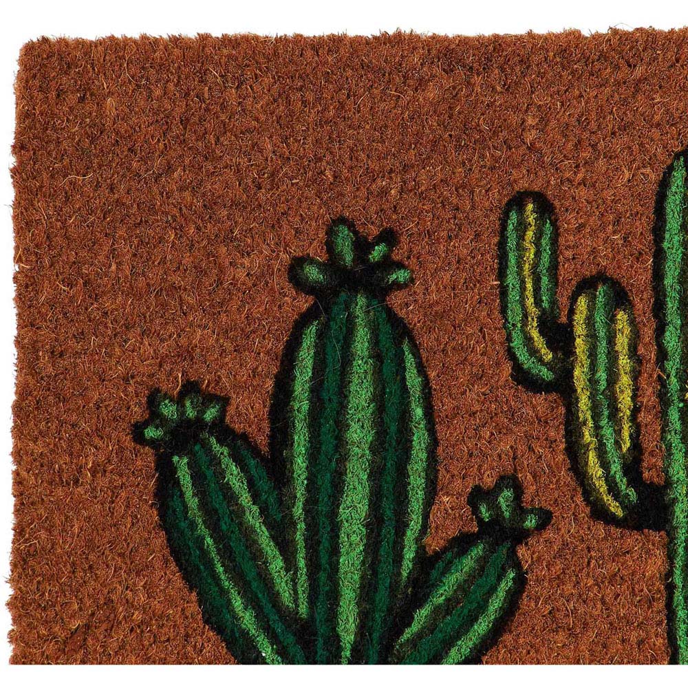 Printed Coir Mat Slogan Image 2