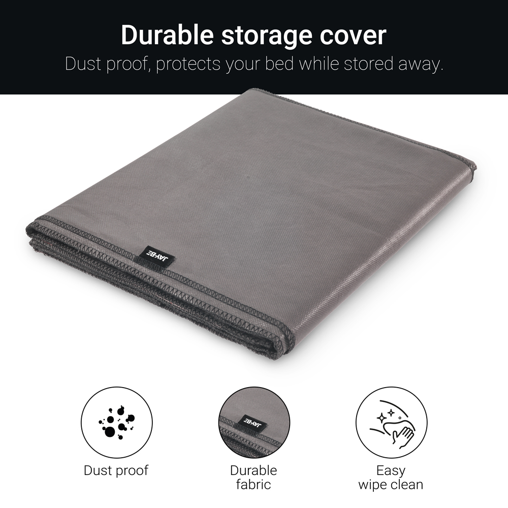Jay-Be Small Double Compact Folding Bed Storage Cover Image 3