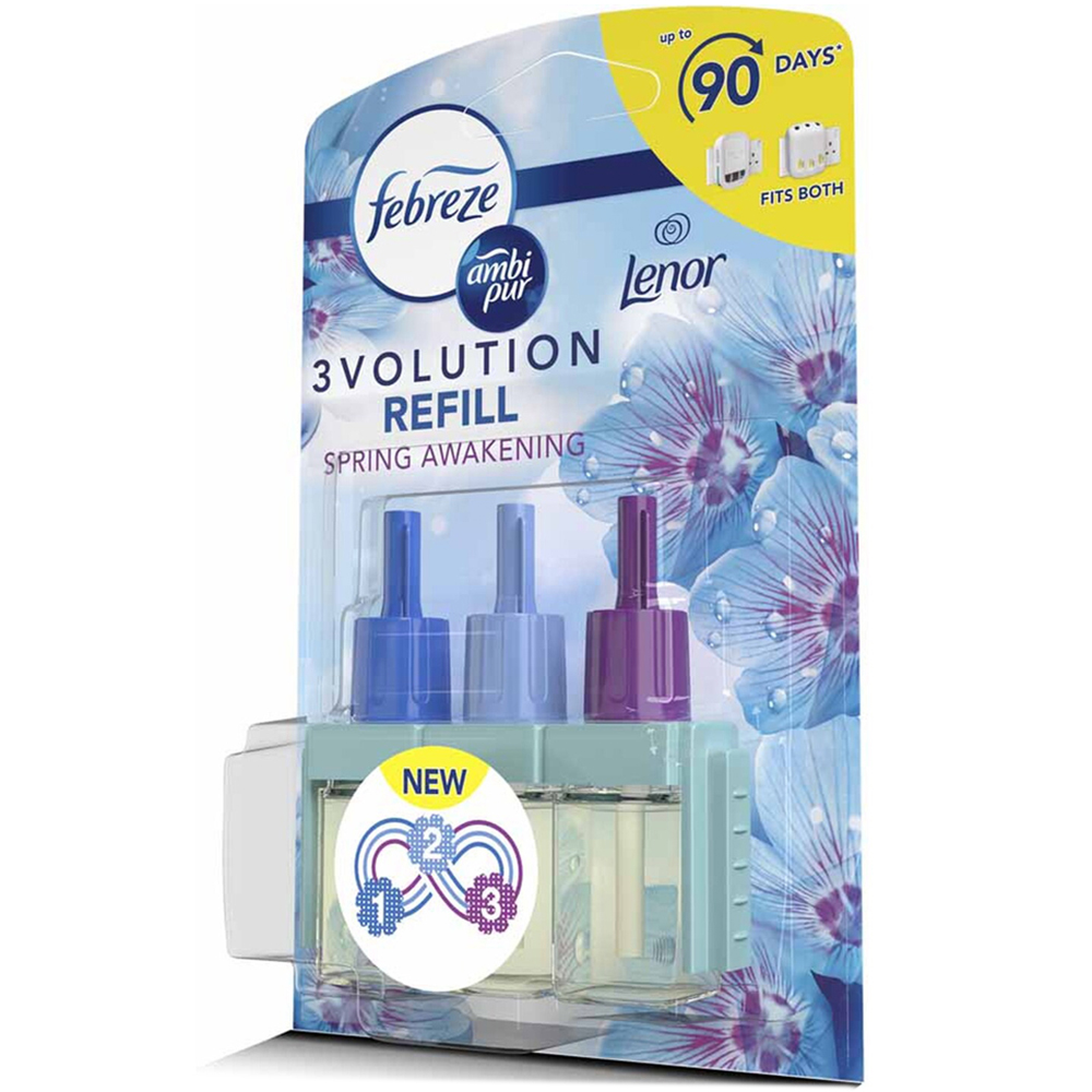 Febreze 3Volution Spring Awakening Plug In Air Freshener Refill 20ml Image 2