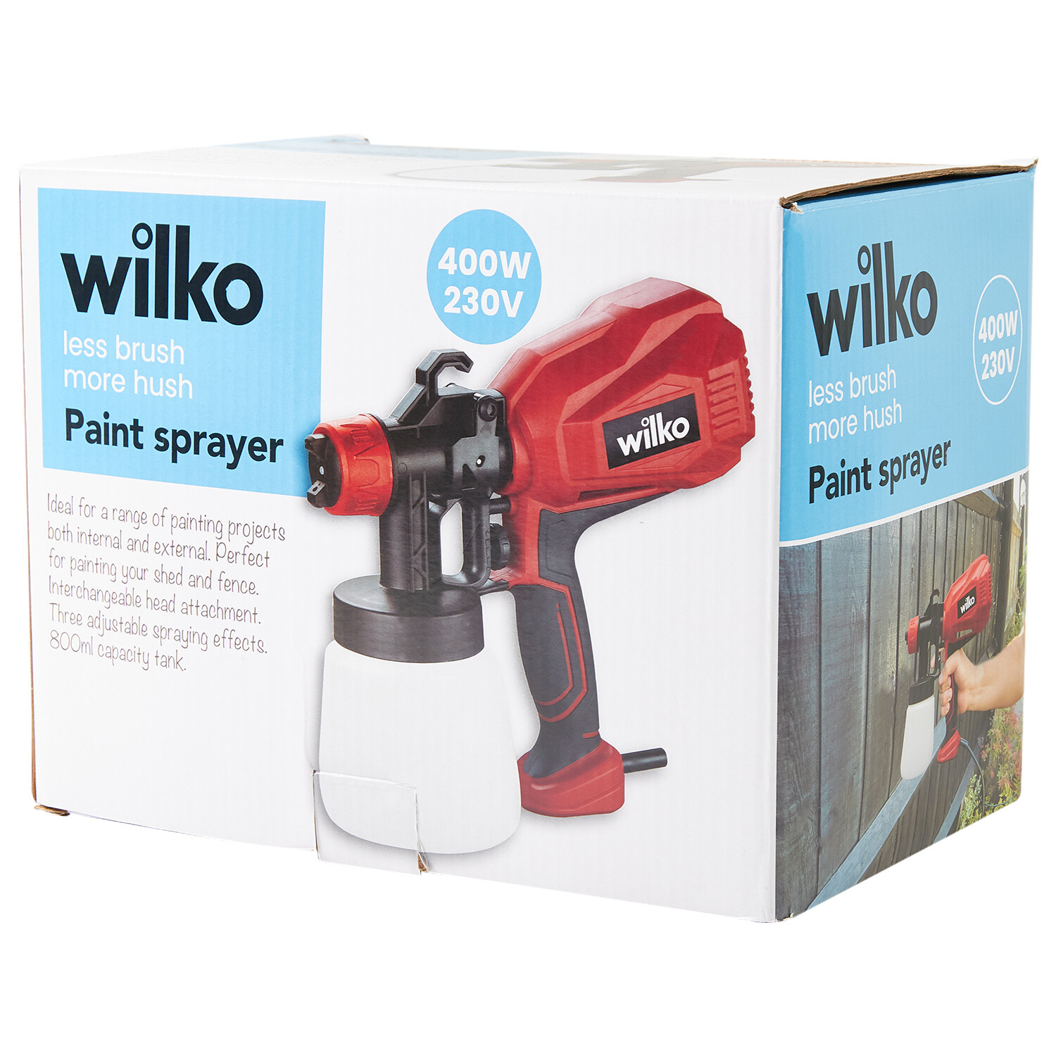 Wilko Paint Sprayer 400W 800ml Image 3