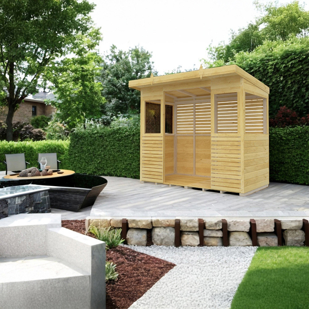 DIY Sheds 8 x 4ft Pressure Treated Tongue and Groove Timber Outdoor Kitchen Shelter Image 6