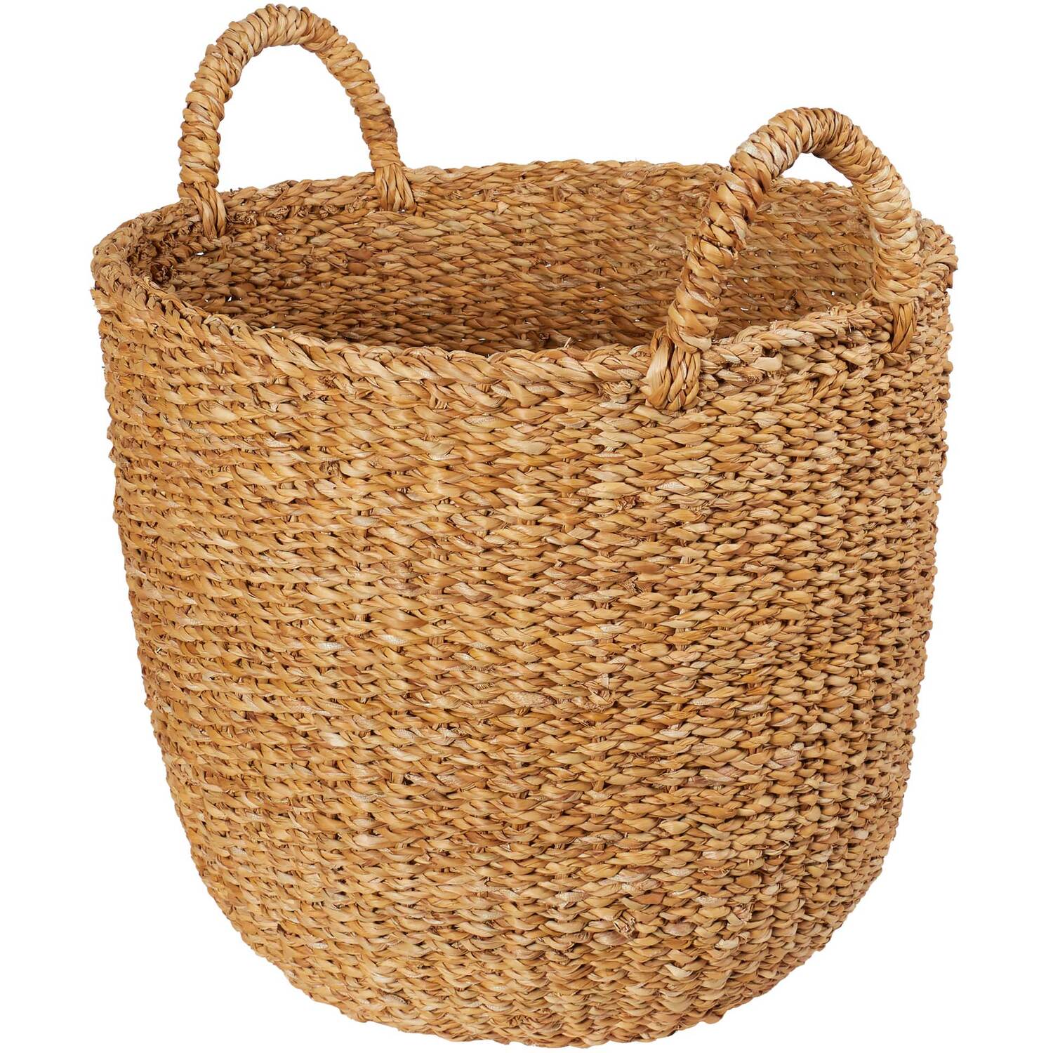 Set of 3 Bohemian Seagrass Baskets - Natural Image 2