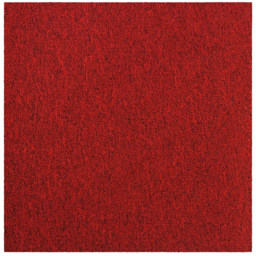 MonsterShop Scarlet Red Carpet Tiles 50 x 50cm 40 Pack Image 4