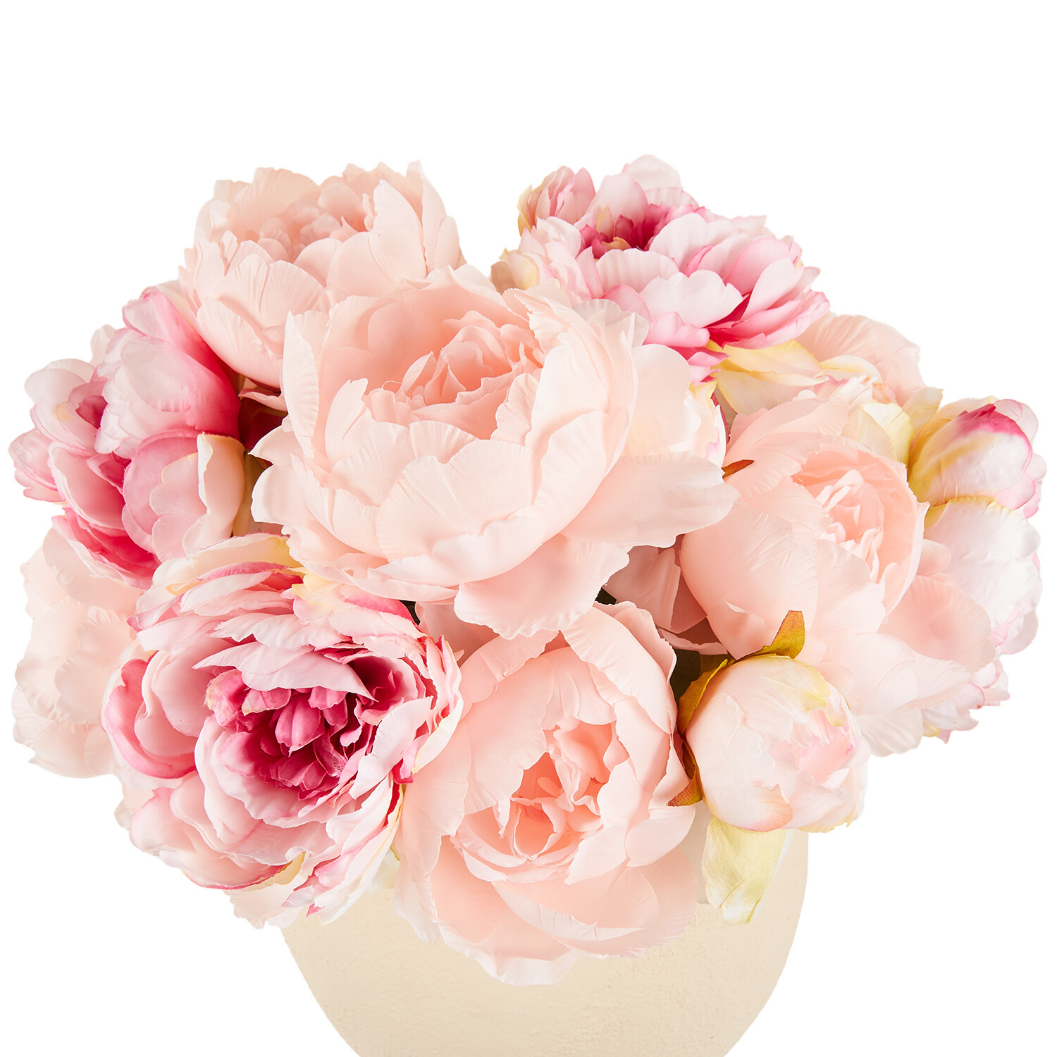 Peony Large Vase Arrangement - Soft Pink or Cream Image 4