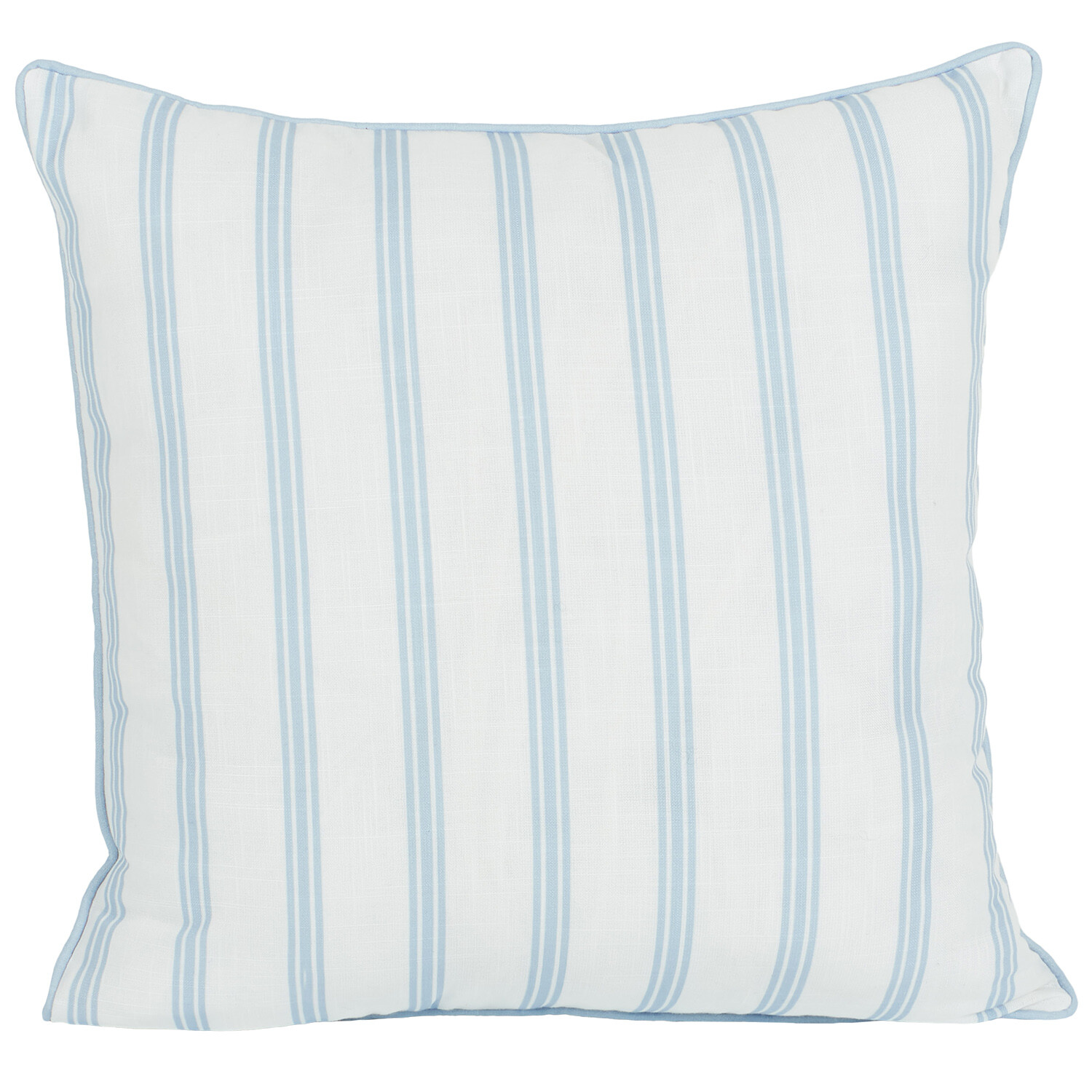 Coral Cove Stripe Cushion - Blue Image 2