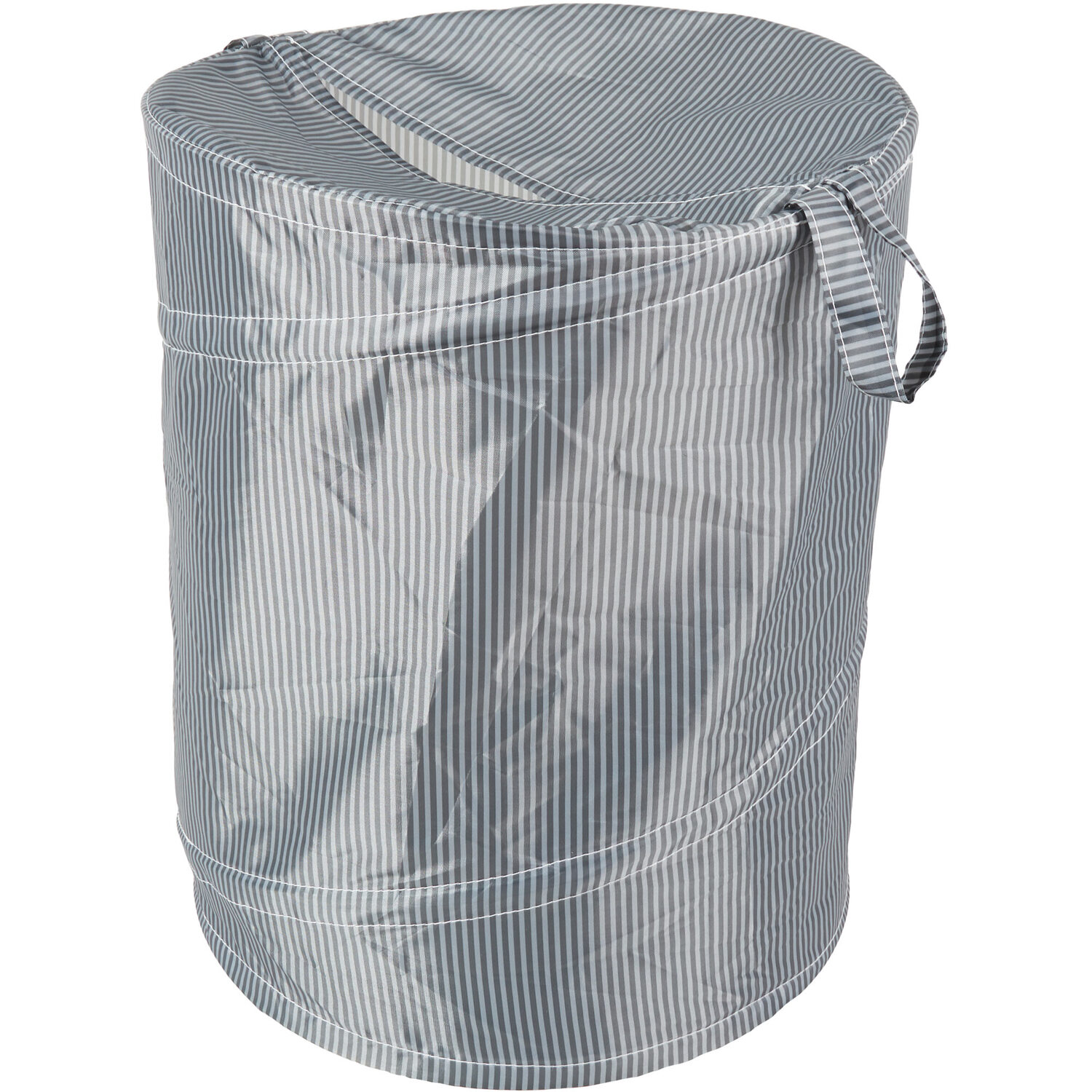 Geometric or Stripe Pop Up Laundry Hamper Image 2