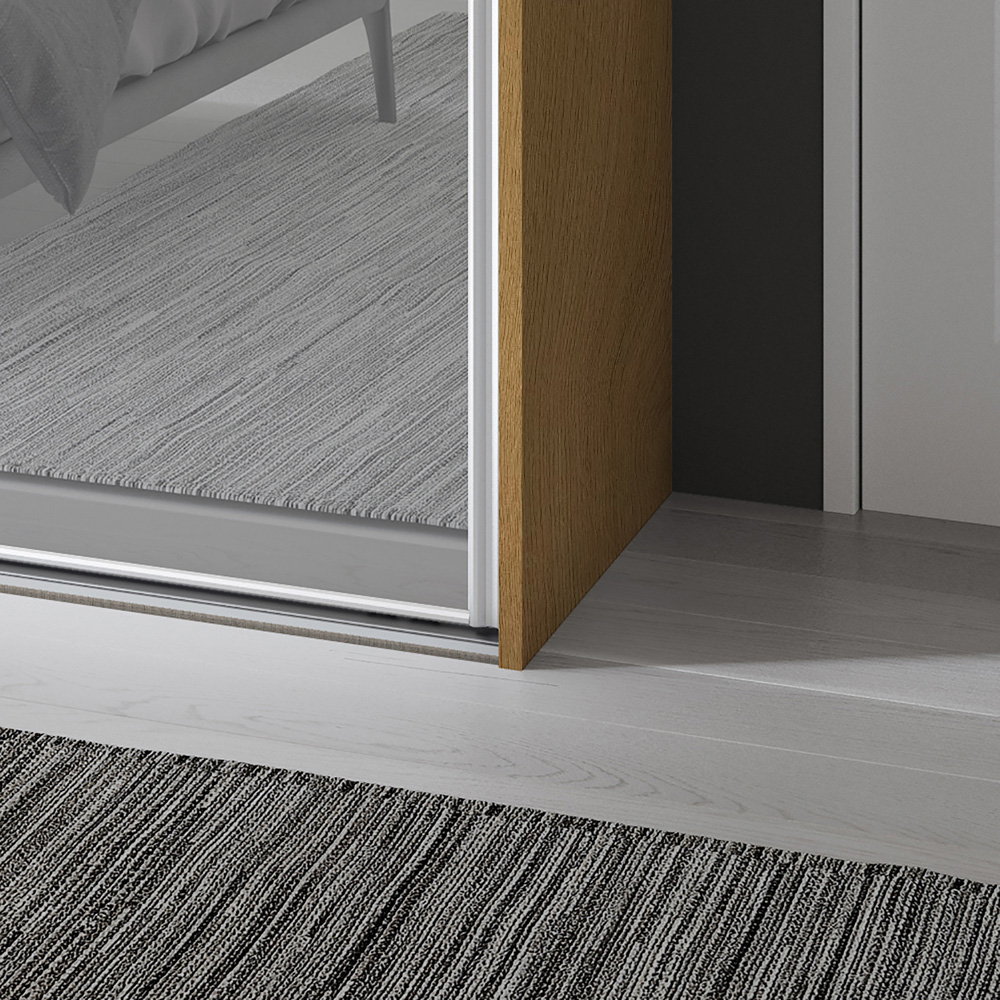 Spacepro Oak Sliding Wardrobe End Panel 2800 x 620 x 18mm Image 2