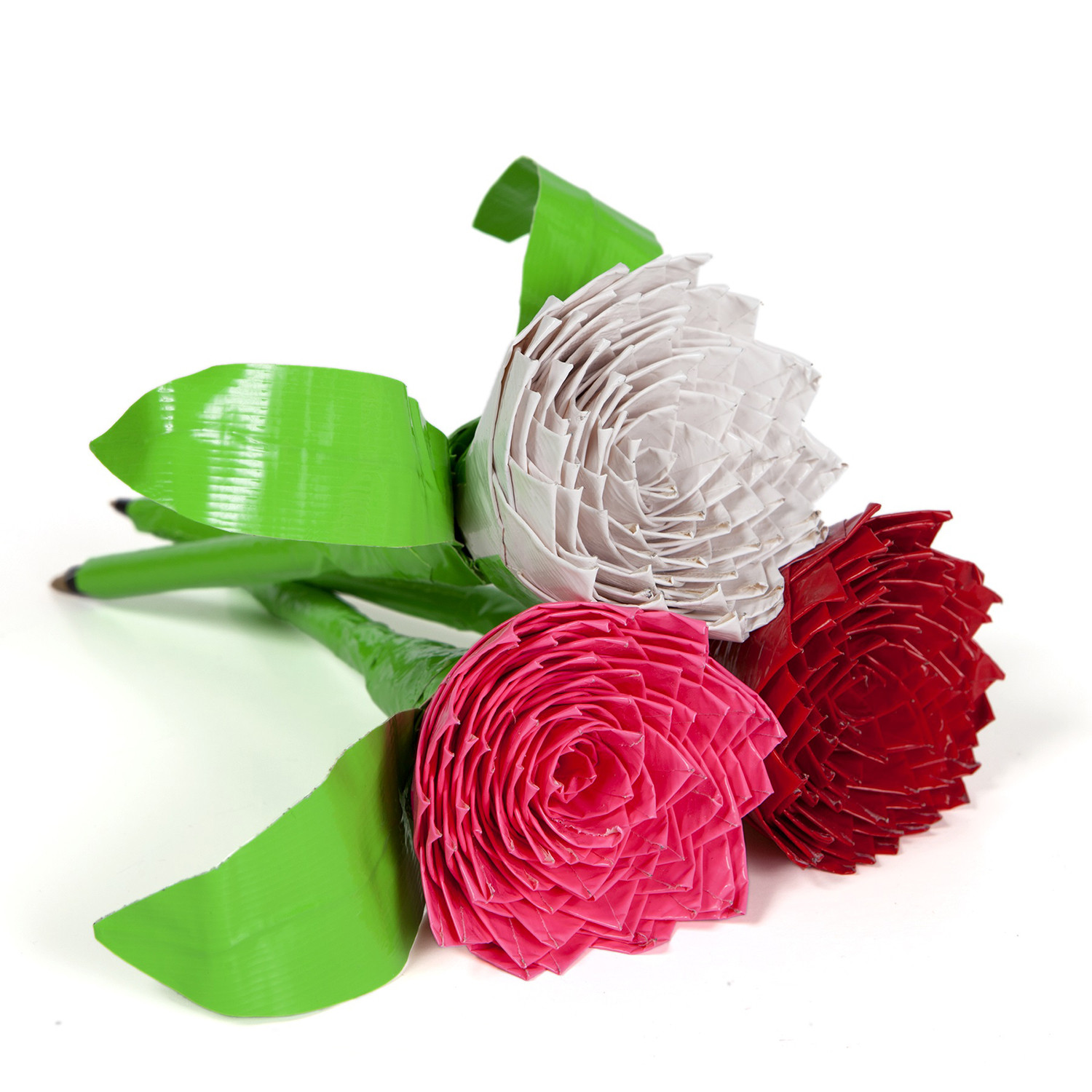 Duck 48mm x 13.7m Neon Twist of Lime Duct Tape Image 4