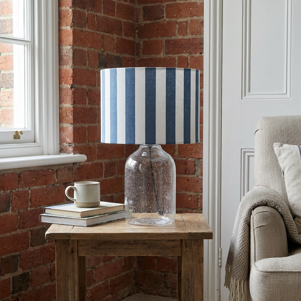 Cora Glass Table Lamp Clear Image 5