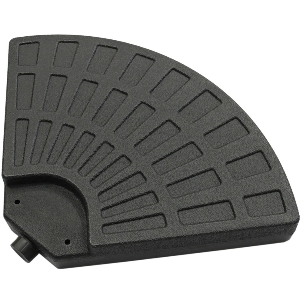 MonsterShop Black Fan Shaped Cantilever Parasol Base Image 3