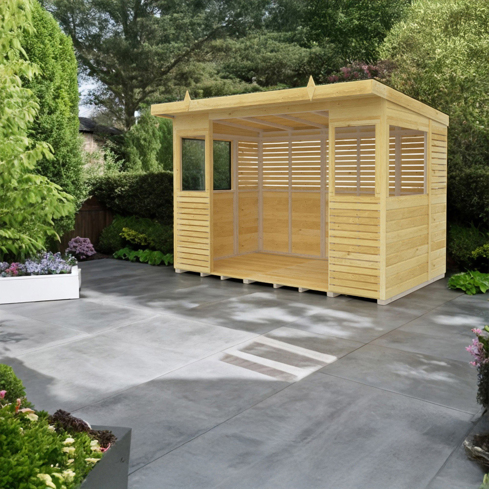 DIY Sheds 10 x 6ft Pressure Treated Tongue and Groove Timber Outdoor Kitchen Shelter Image 5