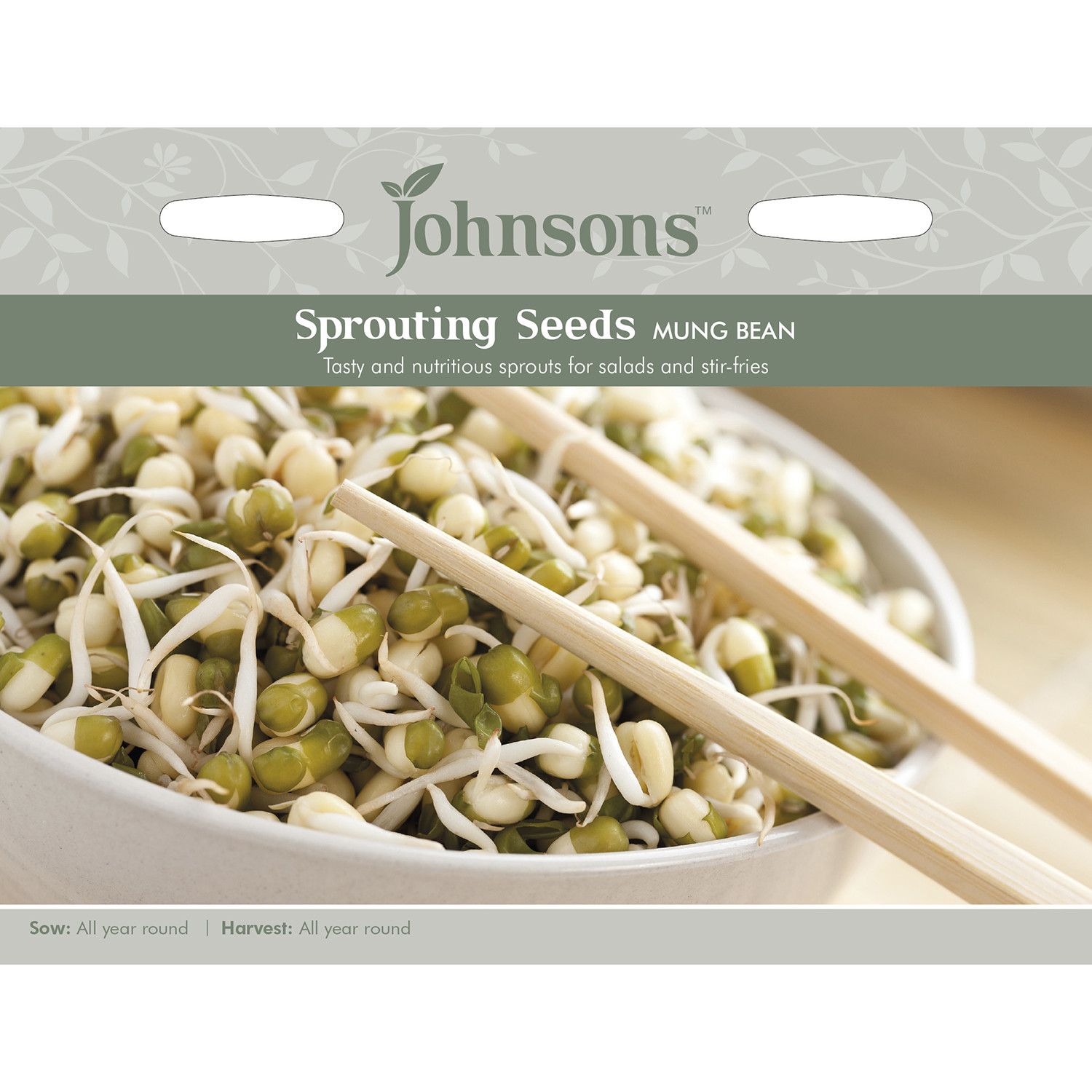 Johnsons Sprouting Mung Bean Seeds Image 2