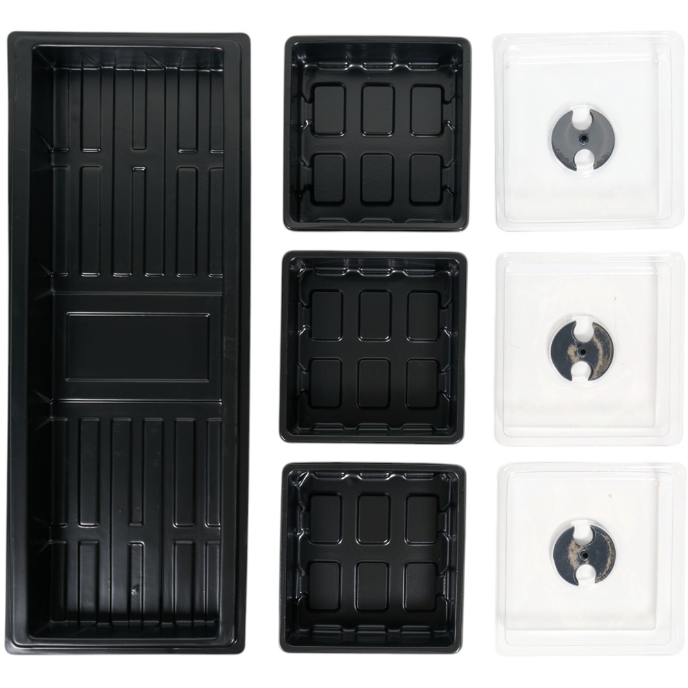 Heavy Duty Windowsill Propagator Kit Black Image 2