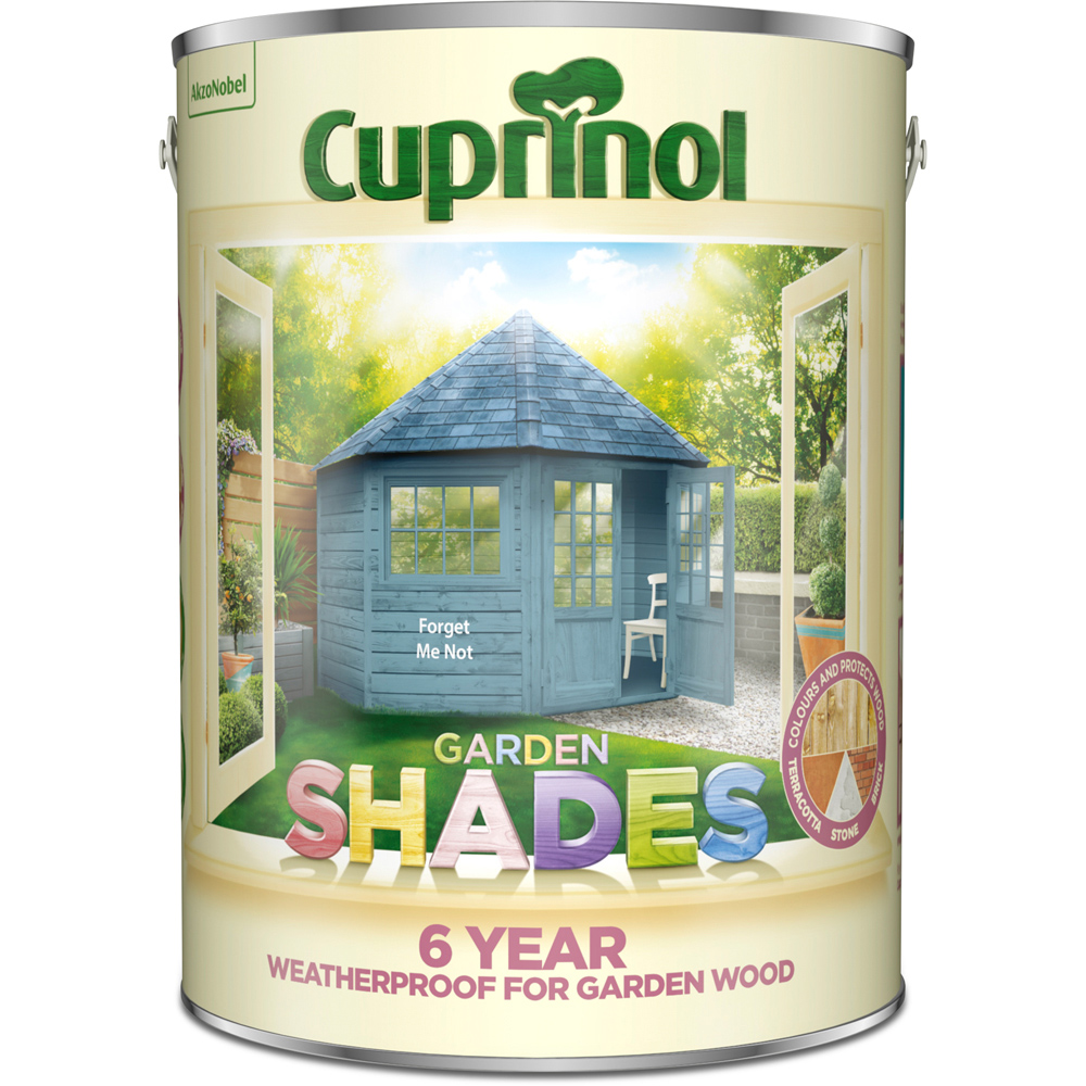 Cuprinol Garden Shades Forget Me Not Matt Exterior Wood Paint 5L Image 2