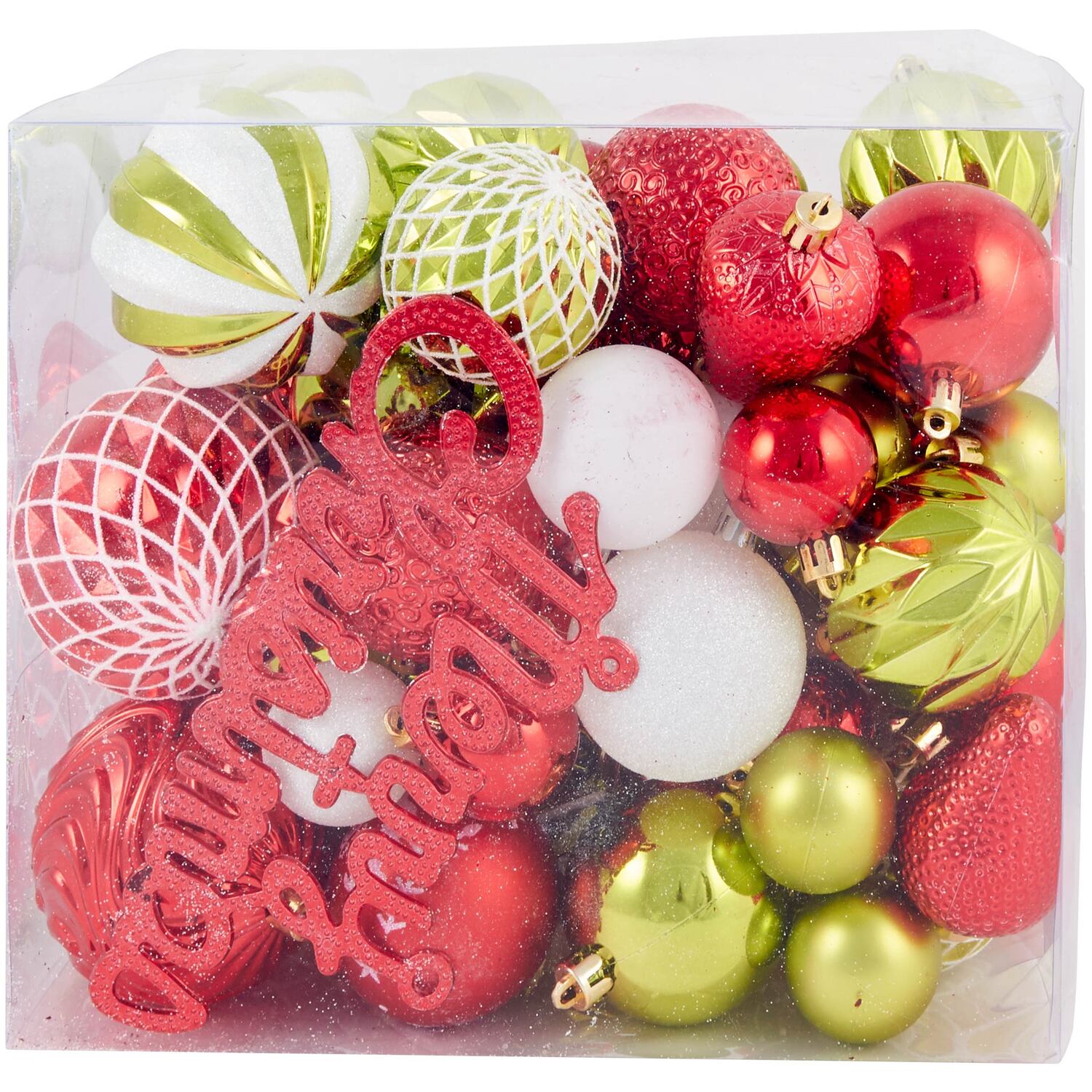 Set of 65 Candy Cane Lane Bauble Pack Image 6