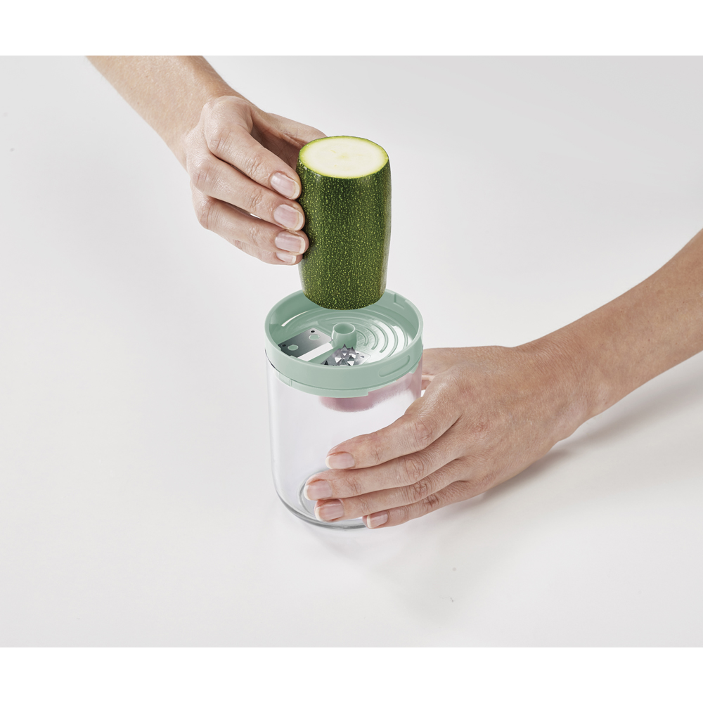 Joseph Joseph Spiro Sage Green Hand-Held Spiralizer Image 6