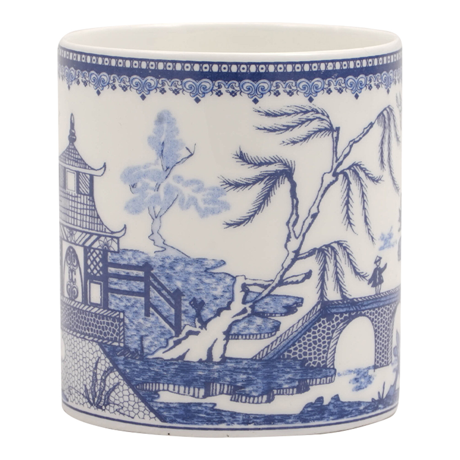 Bone China Willow Mug - Blue Image 3