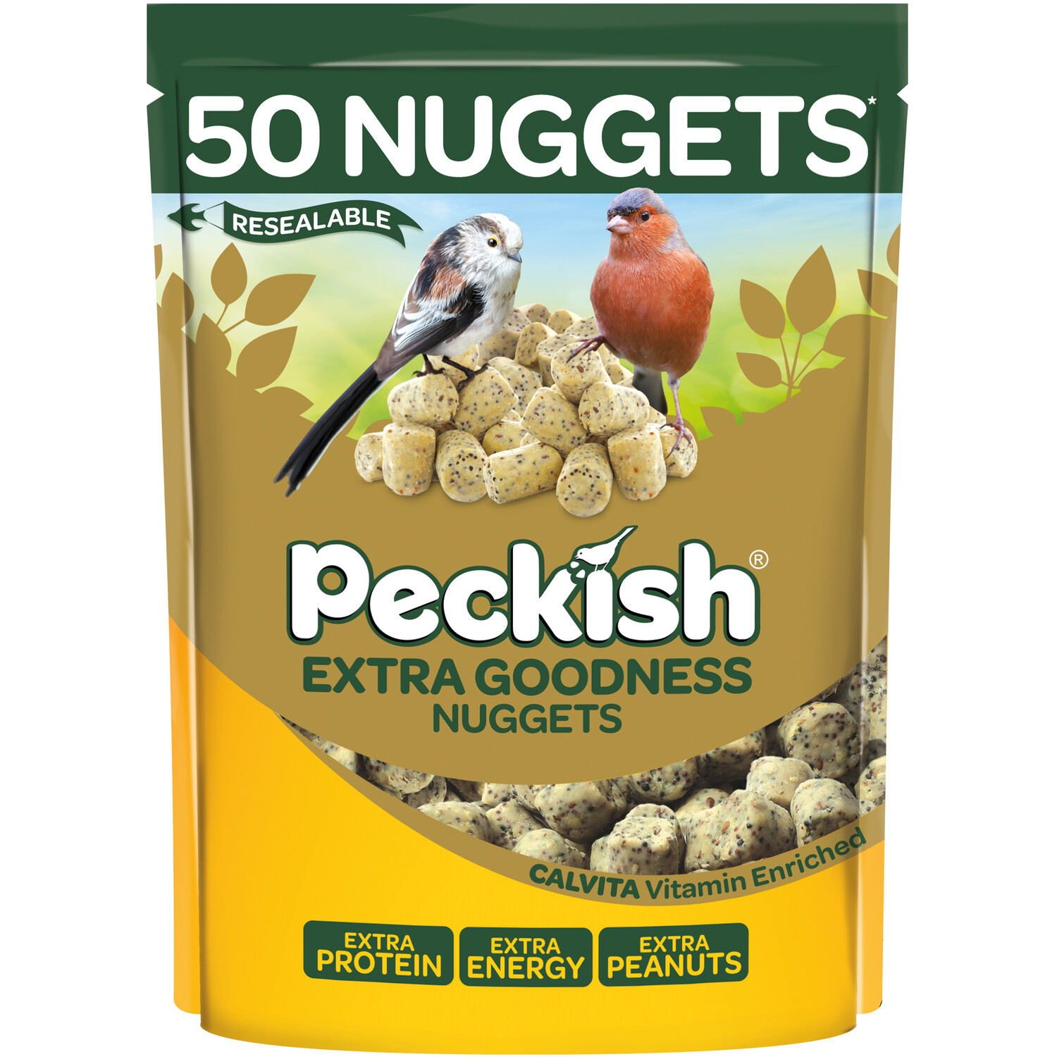 Pack of 50 Peckish Extra Goodness Nuggets Image 2