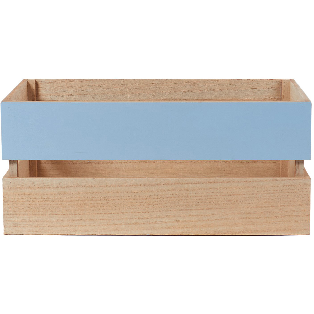 Blue Coastal Storage Box Image 3