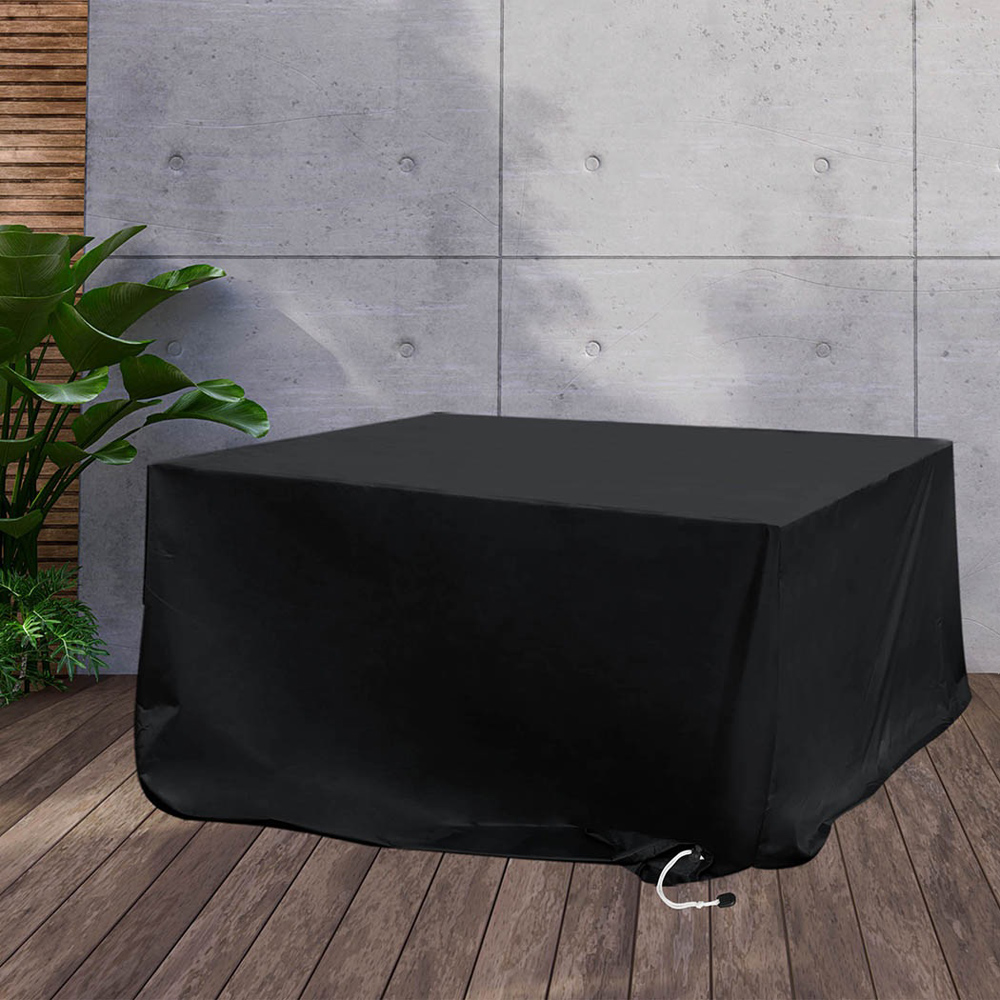 Marlow Black Garden Furniture Cover 100 x 242 x 162cm Image 3