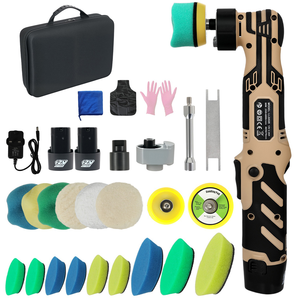 Traderight Cordless Dual Action Car Polisher 12V Image 3