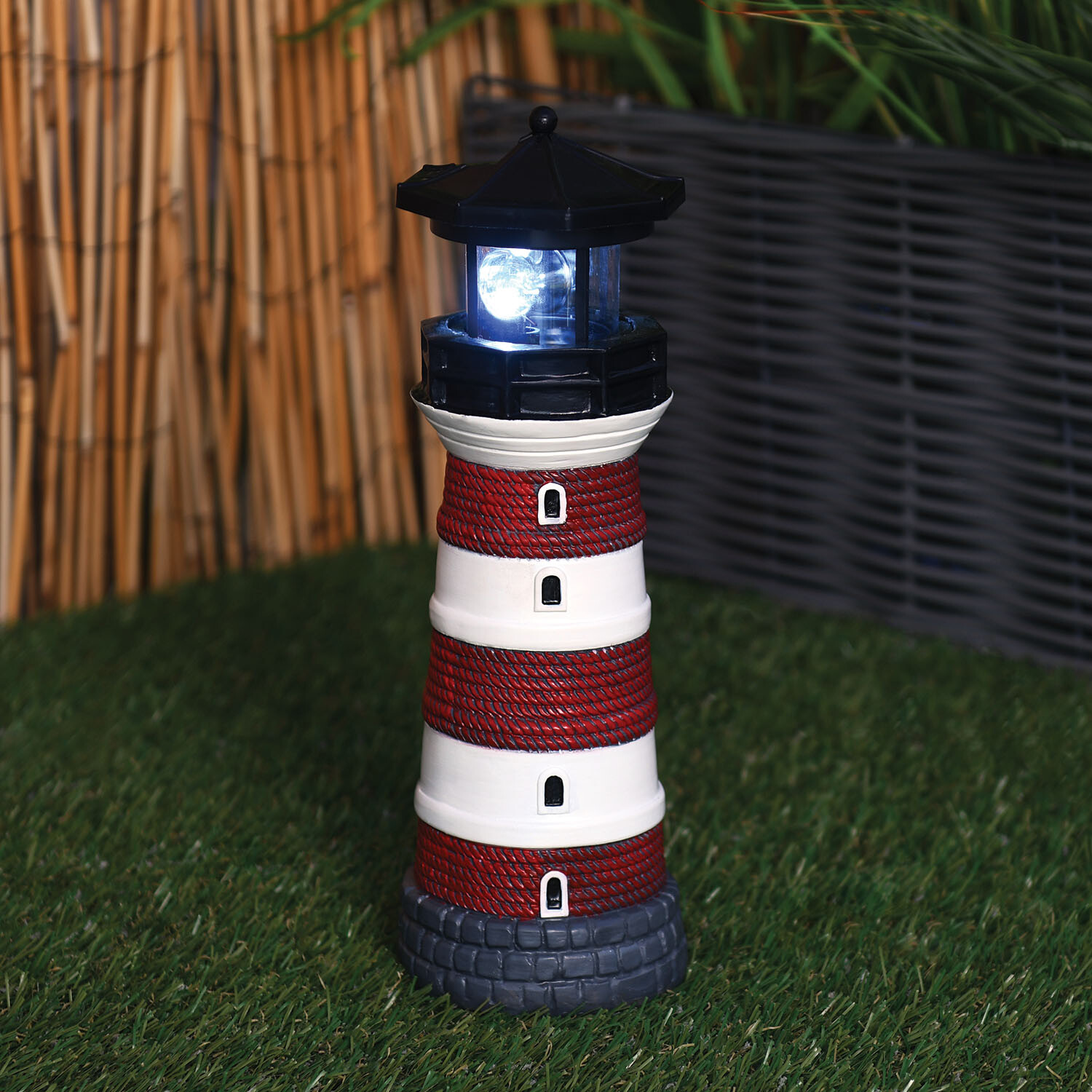 Lighthouse Garden Decoration - Multicolour Image 2