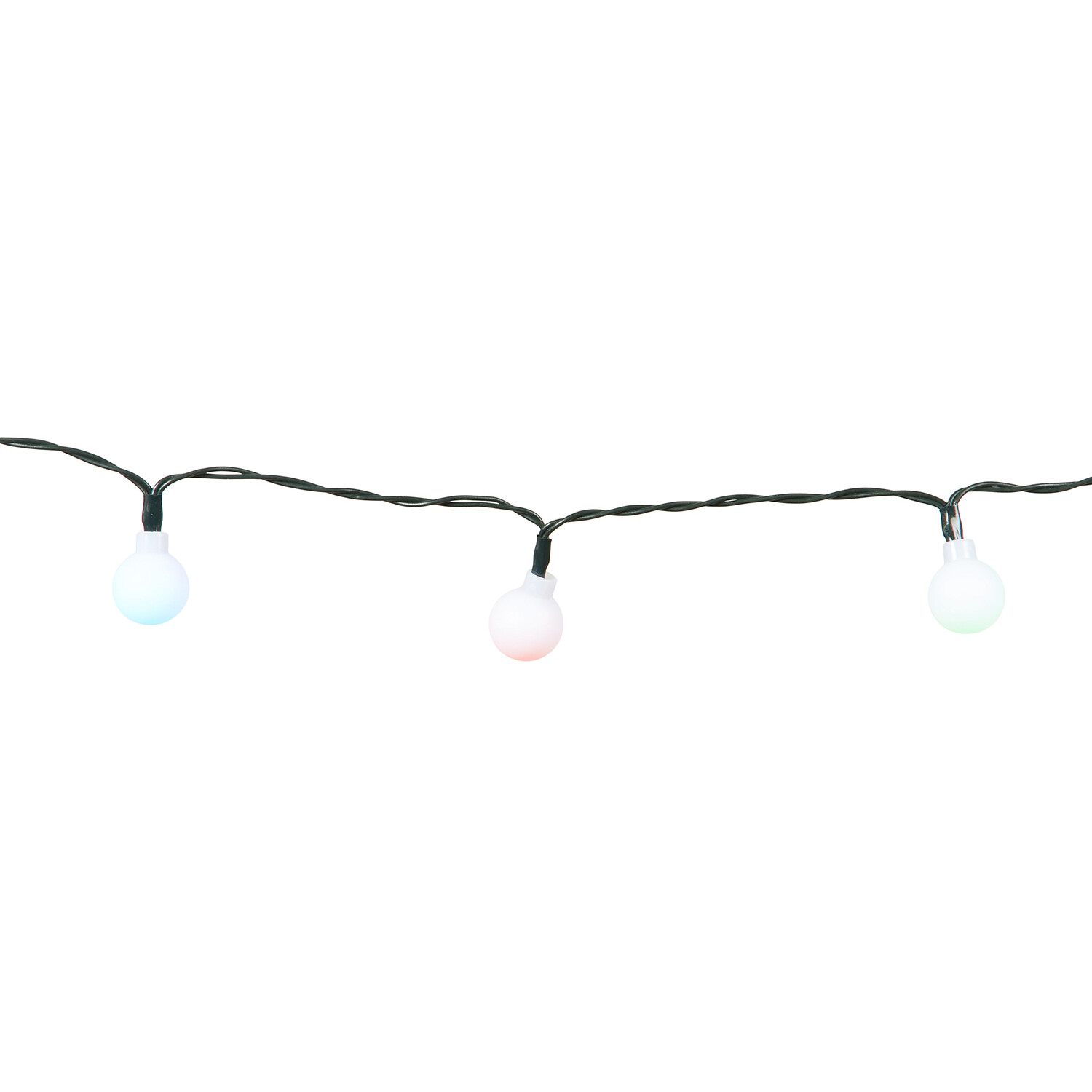 150 LED Bubble Bulb String Light - White / Colour Changing Image 3