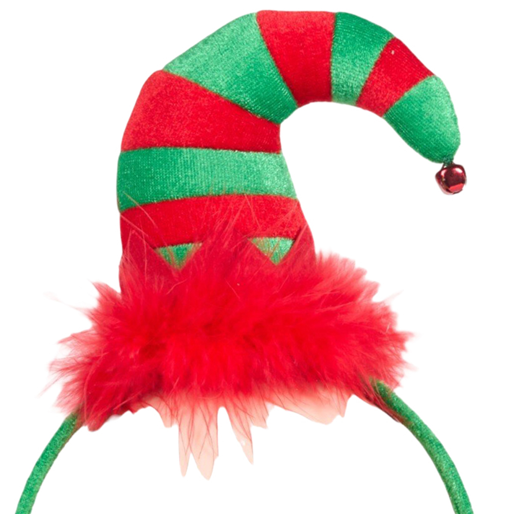 Bright Elf Headband Red Image 3