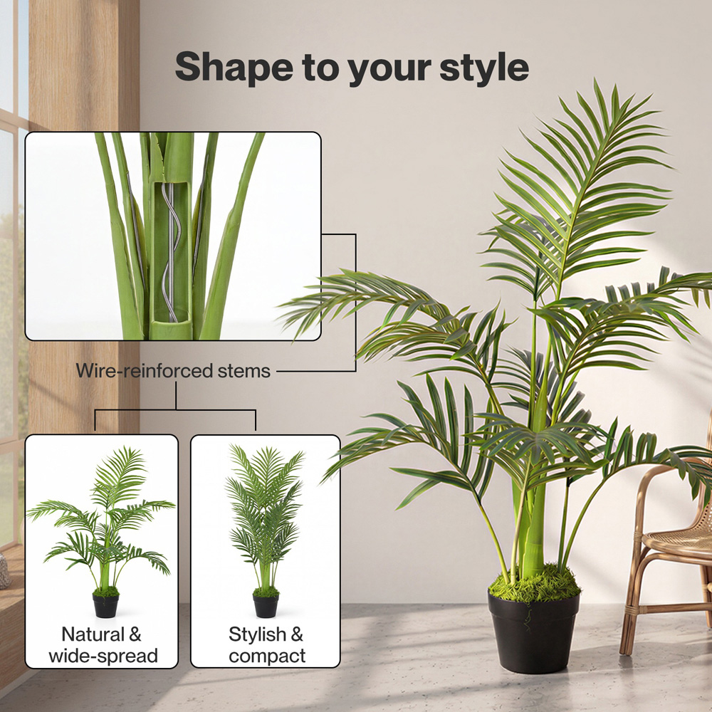 Levede Realistic Artificial Potted Tree 95cm Image 4