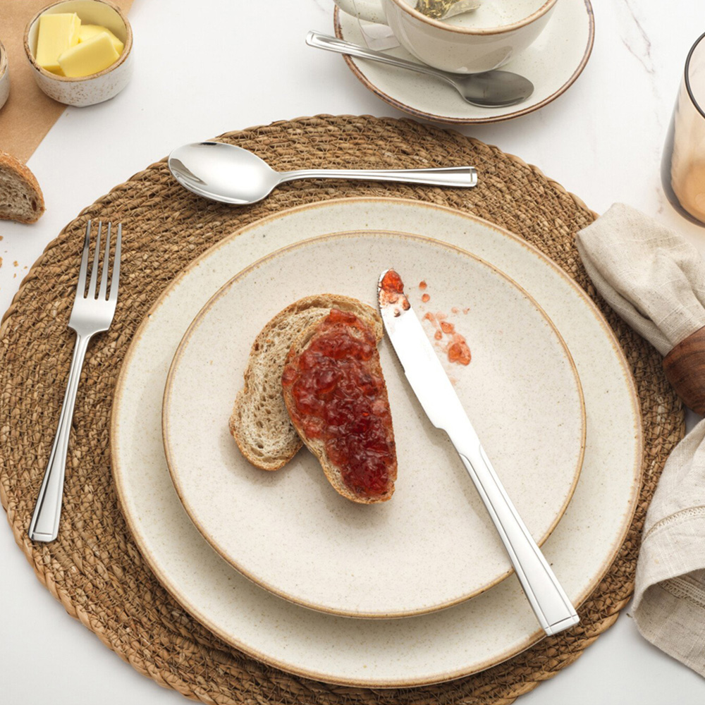 Salter Buxton 24 Piece Cutlery Set - Silver Image 4