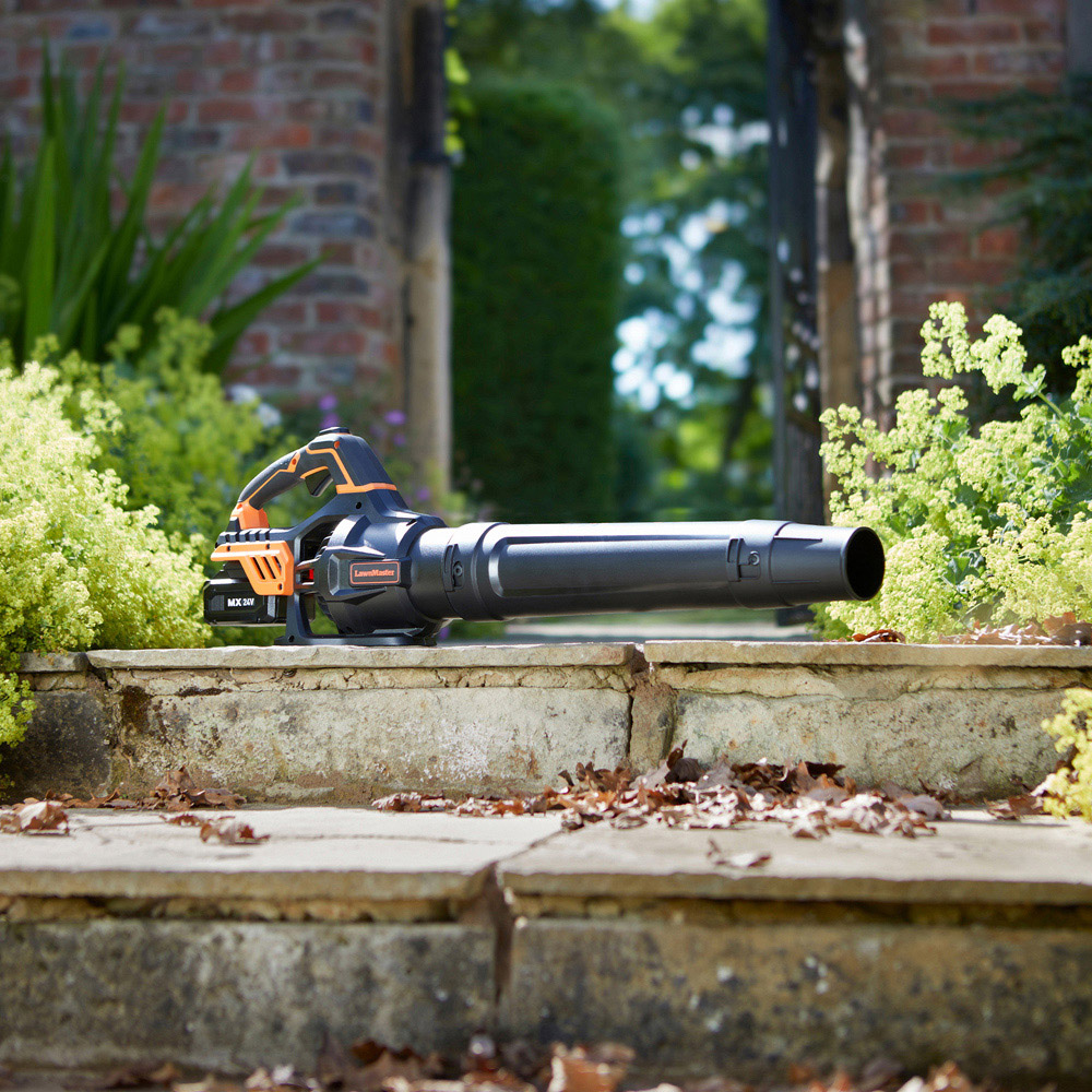 LawnMaster CLBL2407-01 MX 24V Cordless Handheld Axial Leaf Blower with 4.0Ah Battery Image 2
