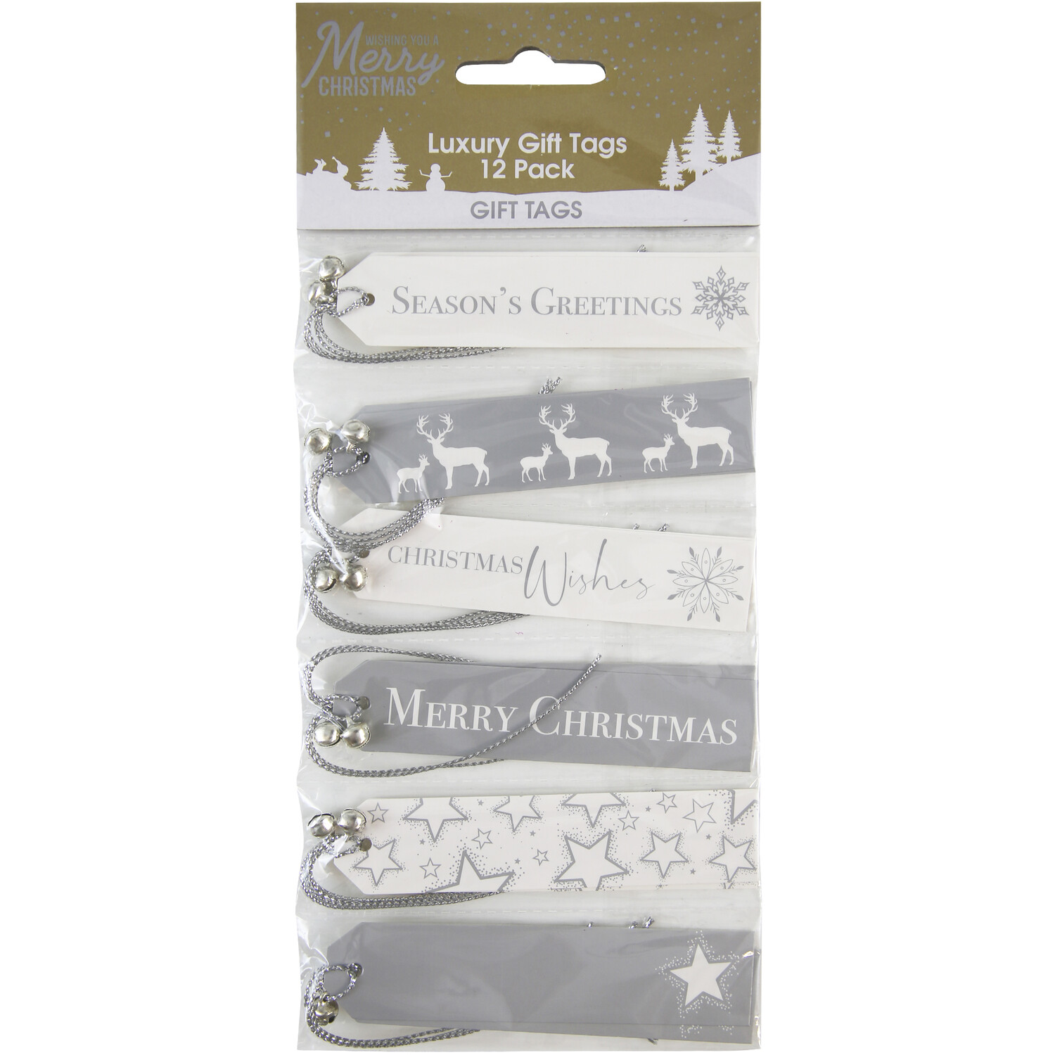 Pack of 12 Luxury Gift Tag Image