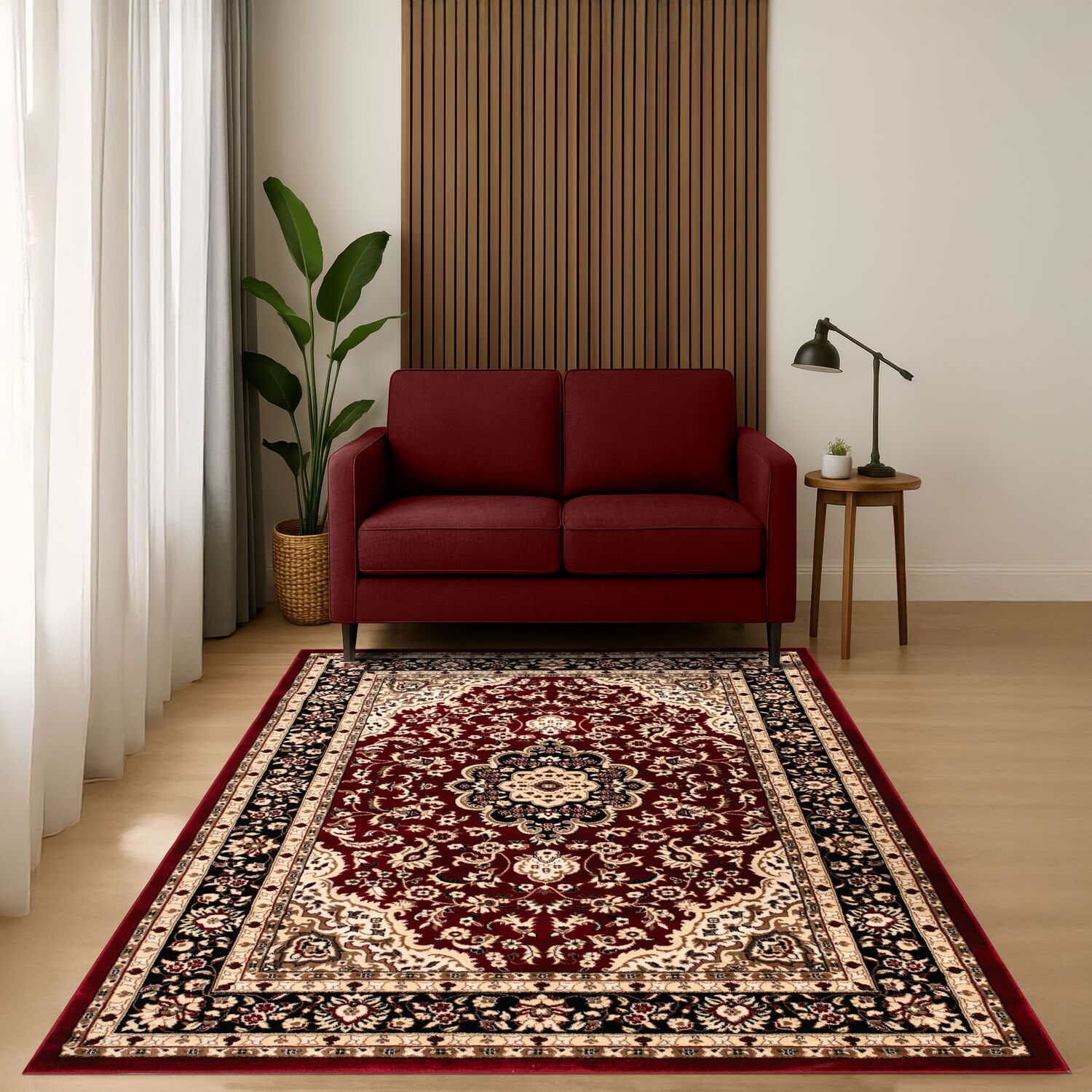 Marmaris Rug Red 160cm Image 2