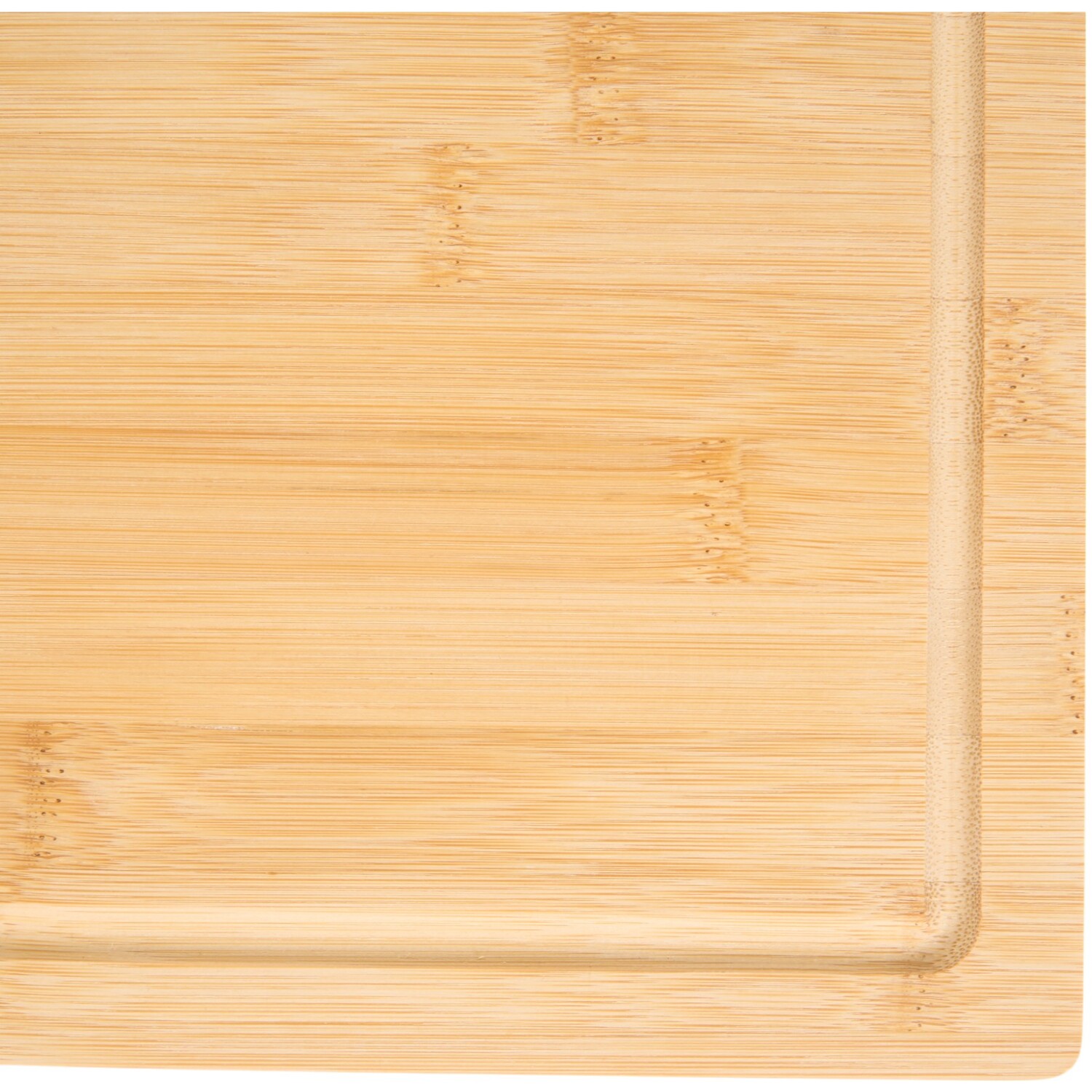 Medium Bamboo Rectangular Chopping Board Natural Image 3