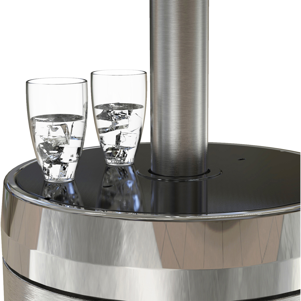 Sahara X13 Stainless Steel Heat Focus Gas Patio Heater Image 8