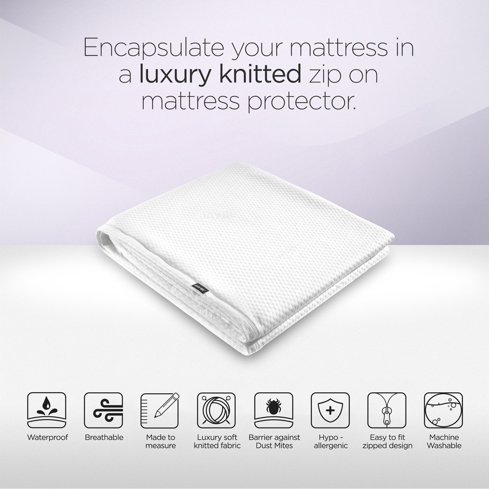 Jay-Be Single Waterproof Supreme and Visitor Bed Mattress Protector Image 3