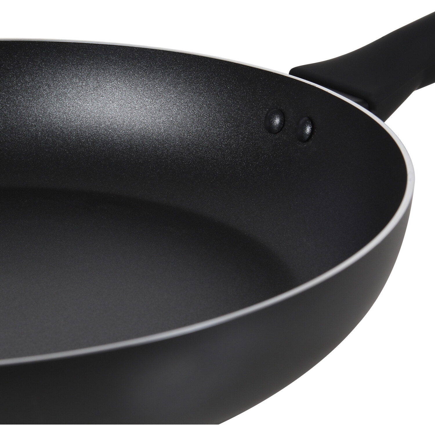 Soft Touch Non-Stick Frying Pan - Black Image 5