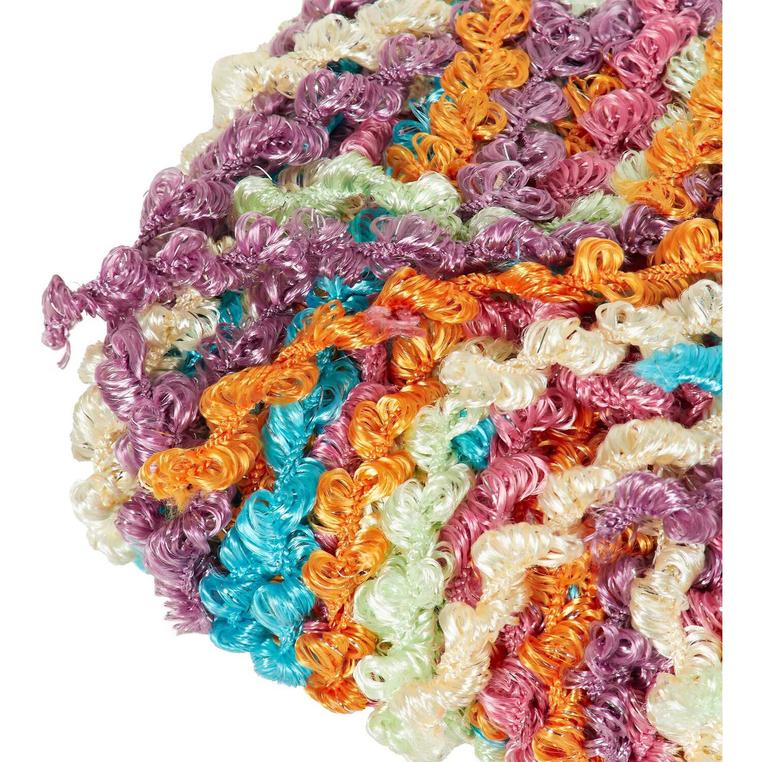 Deluxe Rainbow Braided Door Curtain Image 2