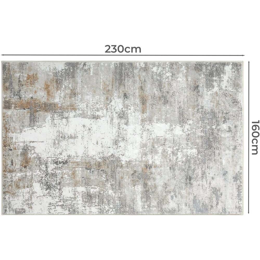 Marlow Multicolour Printed Pattern Rug 160 x 230cm Image 8