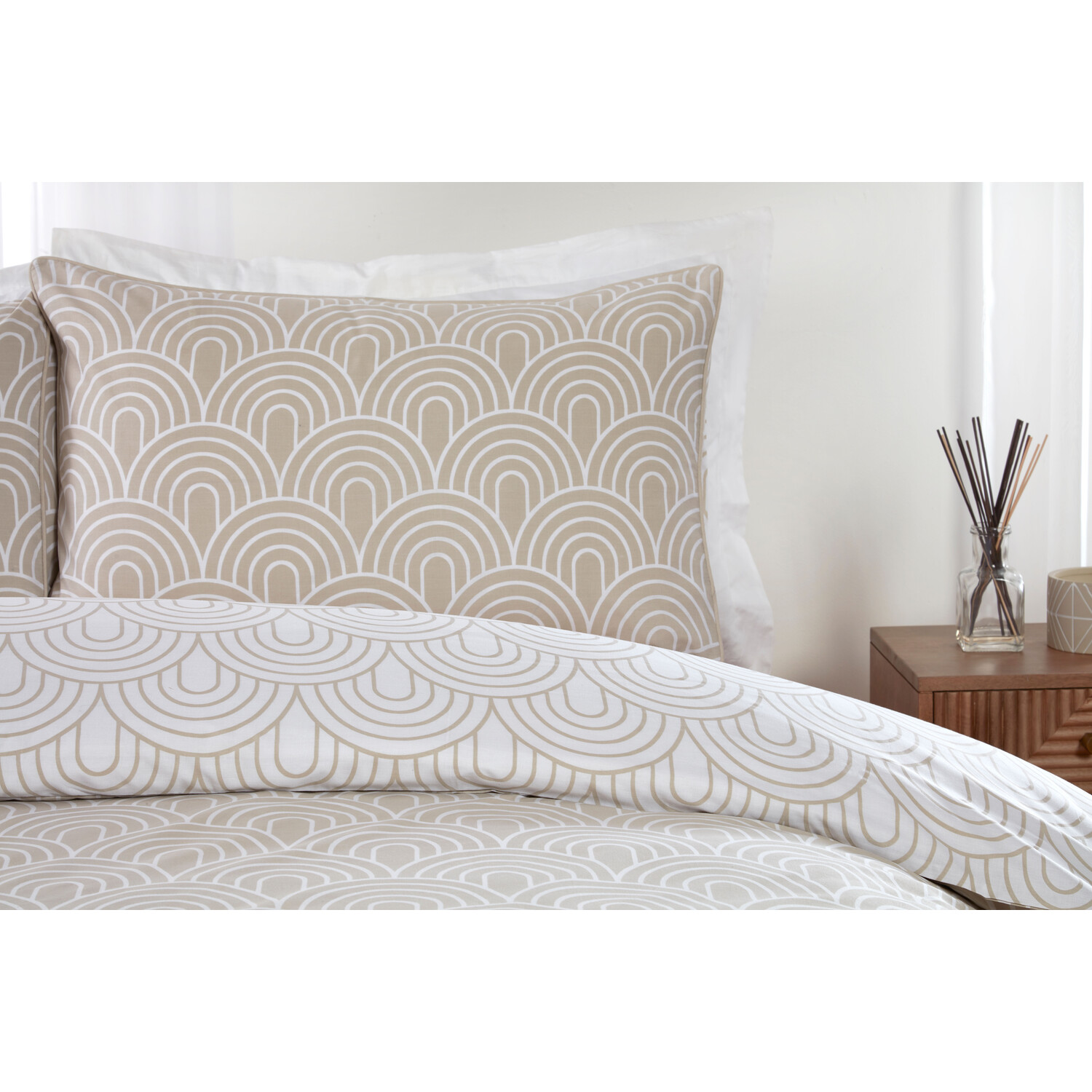 Divante Single Natural Duvet Set Image 4